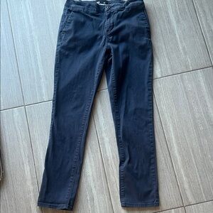 RSQ Navy Slim-Fit Trousers